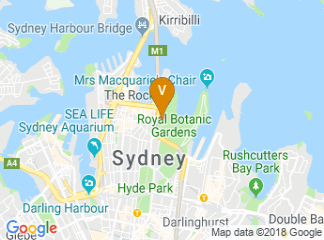 map of Sydney Conservatorium of Music, University of Sydney