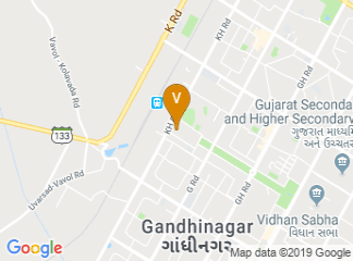 map of Mahatma Mandir Exhibition Hall