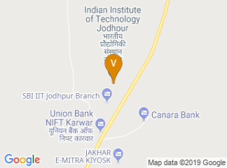 map of Indian Institute of Technology Jodhpur