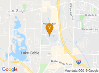 map of Kent State University at Stark