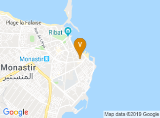 map of Monastir Center