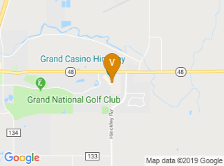 map of Grand Casino Hinckley