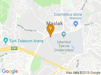 map of ITU Maslak Campus