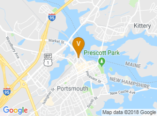 map of Sheraton Portsmouth Harborside Hotel