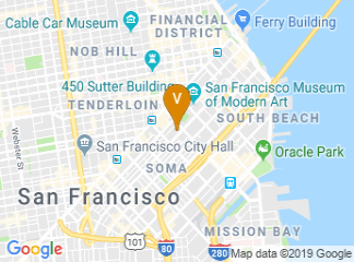 map of MOSCONE CENTER WEST