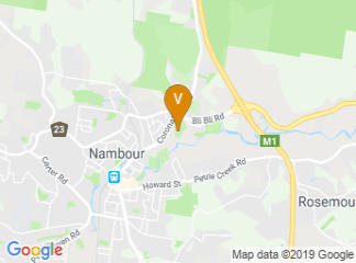 map of Nambour Showground