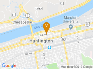 map of DoubleTree by Hilton Huntington