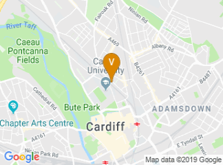 map of Cardiff University Students' Union