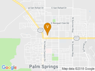 map of Riviera Palm Springs