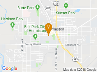map of Umatilla County Fairgrounds