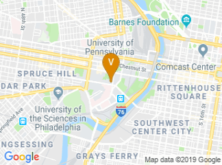 map of Irvine Auditorium