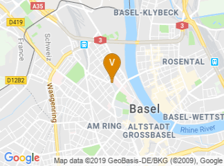 map of Basel University IT Services