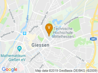 map of Technische Hochschule Mittelhessen
