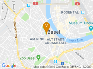 map of University of Basel / Kollegienhaus