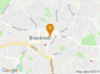 map of Grange Bracknell Hotel