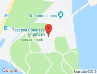 map of Villa Toscana Congress Gmunden