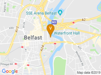 map of ICC Belfast