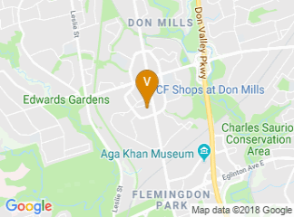 map of Don Mills Civitan Arena