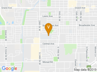 map of Billings West High School