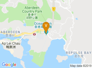 map of Hong Kong Ocean Park Marriott Hotel