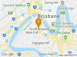 map of Novotel Brisbane South Bank