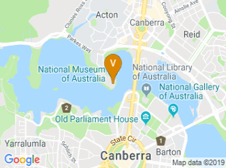 map of National Museum of Australia