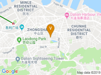 map of Dalian Golden Shine Hotel