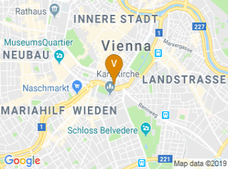map of Wiener Musikverein