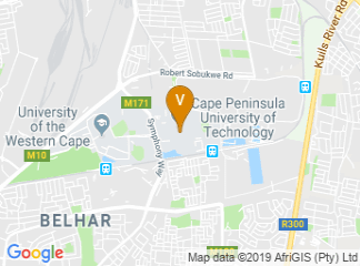 map of Cape Peninsula University of Technology