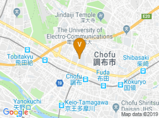 map of The University of Electro-Communications