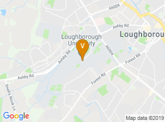 map of Accommodation Centre Loughborough University