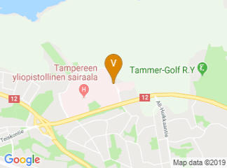 map of Tampere University