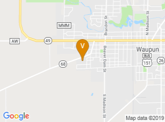 map of Central Wisconsin Christian School