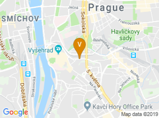 map of Prague Congress Centre