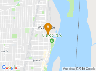 map of Wyandotte Art Fair