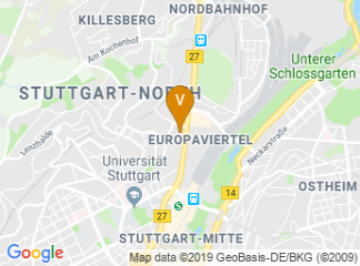 map of GENO Stuttgart GmbH & Co. KG Management Company
