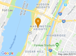 map of Columbia University Vagelos College of Physicians and Surgeons