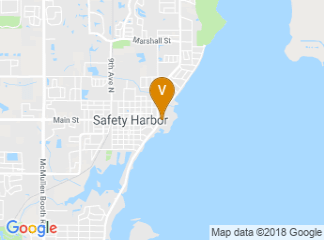 map of Safety Harbor Resort and Spa, an Ascend Hotel Collection Member