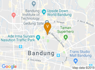 map of Noor Hotel Bandung