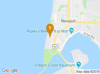 map of Hallmark Resort Hotel | Newport, Oregon