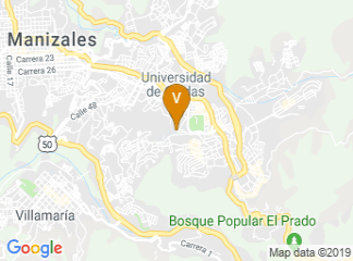 map of Caldas University