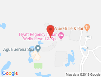 map of Hyatt Regency Indian Wells Resort & Spa