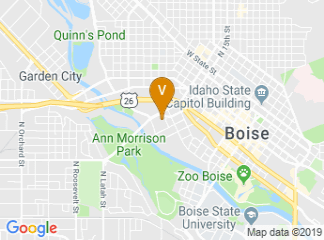 map of Boise Farmers Market