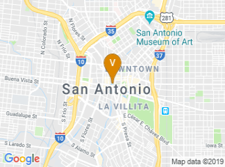 map of Drury Inn & Suites San Antonio Riverwalk