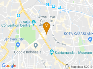 map of Atma Jaya Catholic University