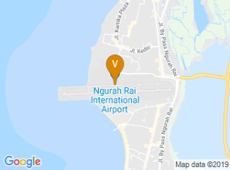 map of Ngurah Rai International Airport
