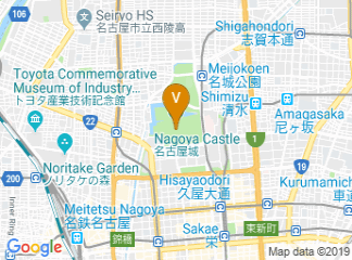 map of Nagoya Castle