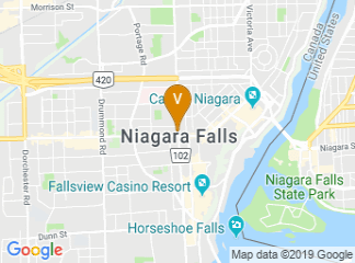 map of Americana Conference Resort, Spa & Waterpark