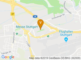 map of Landesmesse Stuttgart Gmbh