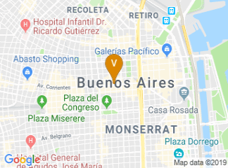 map of Cultural Center Floreal Gorini Cooperation